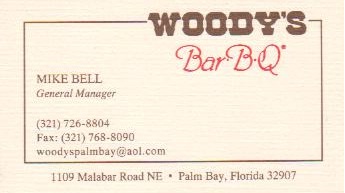 Woodys Bar BQ